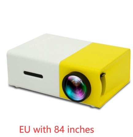 Projecteur LED 3D HD portable – Home Cinéma, HDMI/USB, prise en charge audio