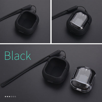 New Mini Transparent Wireless Bluetooth Headset – ENC Noise Reduction & Digital Display