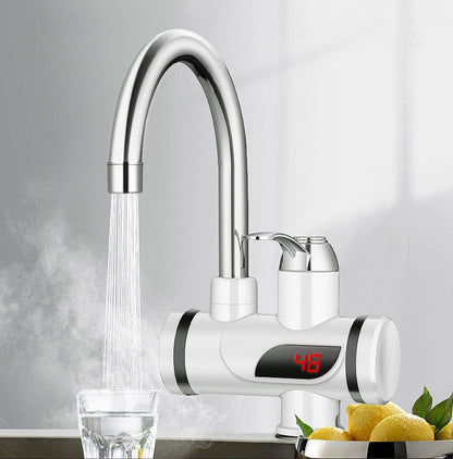 Chauffe-eau électrique instantané – Robinet d’eau chaude