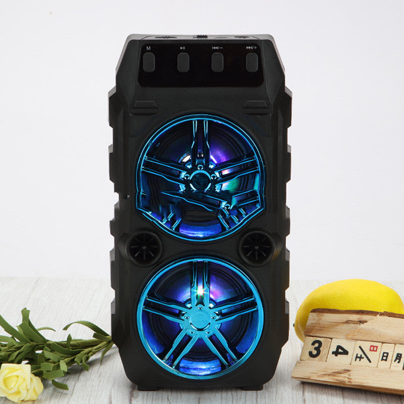 Wireless Bluetooth Speaker - Dual Speakers, Outdoor Portable, Loud Sound