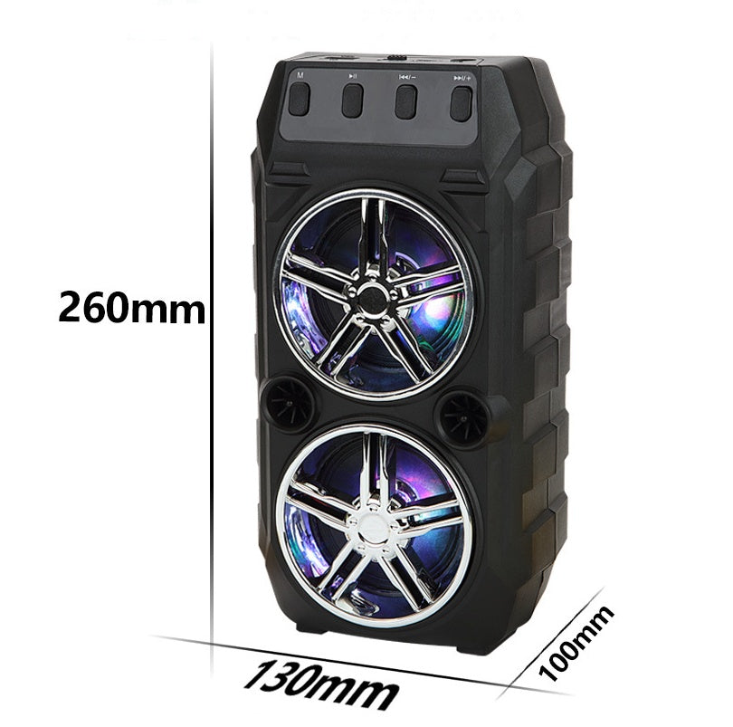 Wireless Bluetooth Speaker - Dual Speakers, Outdoor Portable, Loud Sound