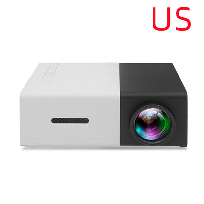 Projecteur LED 3D HD portable – Home Cinéma, HDMI/USB, prise en charge audio