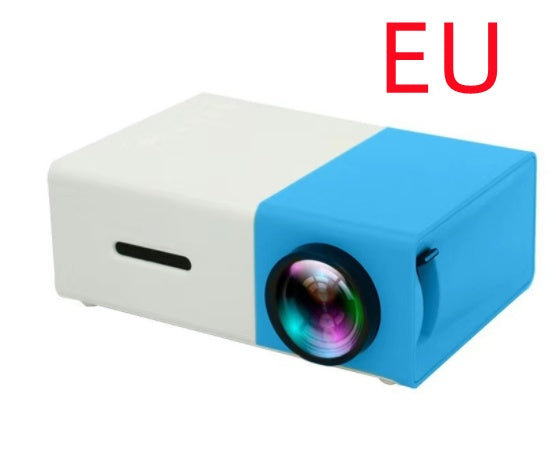 Projecteur LED 3D HD portable – Home Cinéma, HDMI/USB, prise en charge audio