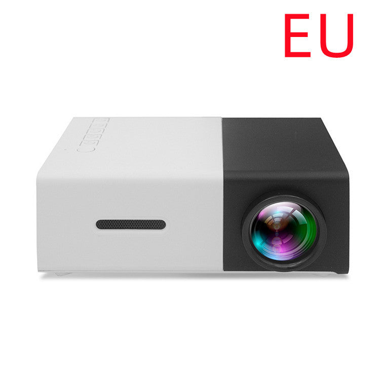 Projecteur LED 3D HD portable – Home Cinéma, HDMI/USB, prise en charge audio