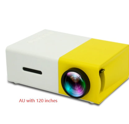 Projecteur LED 3D HD portable – Home Cinéma, HDMI/USB, prise en charge audio